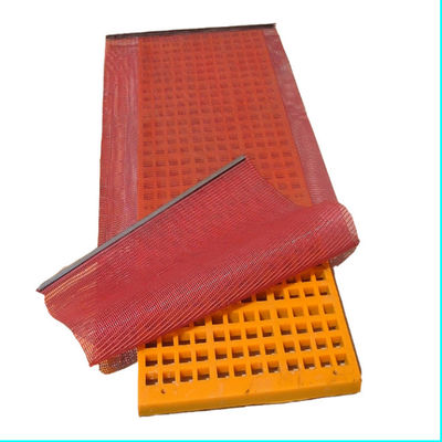 Huatao Tufflex Mining Screen 3mm Square Holes Polyurethane Coated Anti-Blinding