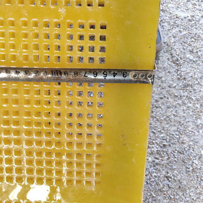 鉄鉱石採掘用40mmポリウレタンスクリーンマット