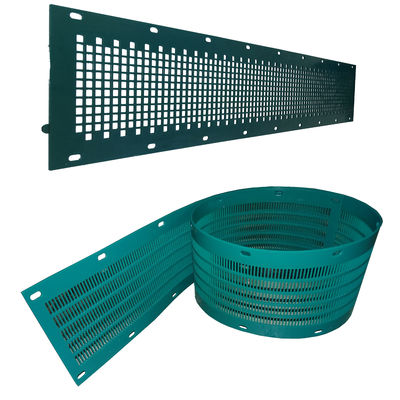 1化学粉末分離用の.25m耐着 PU フリップフラップスクリーン