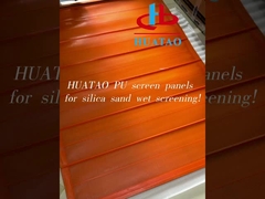 シリカ砂の湿気スクリーニング