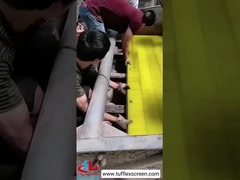 PU脱水スクリーンパネルの設置